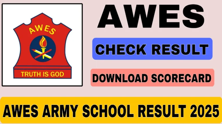 AWES Army School Result 2025